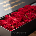 باکس گل رز 20 شاخه
