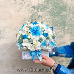 باکس گل آبی