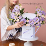 باکس گل یاسی
