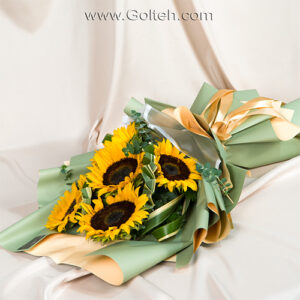 دسته گل آفتابگردان