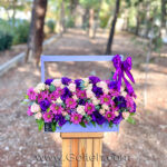 باکس گل بنفش