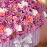 باکس گل تولد یاسی