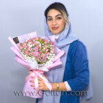 دسته گل رز مینیاتوری
