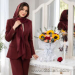دسته گل رز و آفتابگردان