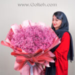 دسته گل ژیپسوفیلا گرد بزرگ