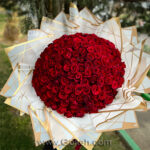 دسته گل رز 200 شاخه