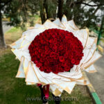 دسته گل رز 200 شاخه