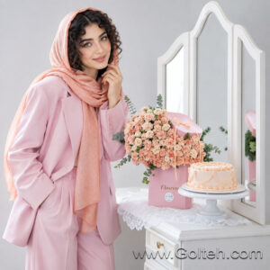 باکس گل کیک