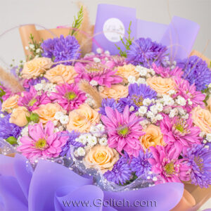 دسته گل یاسی