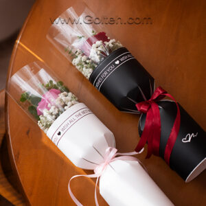 تک شاخه گل رز هلندی