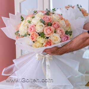 دسته گل گل رز هلندی