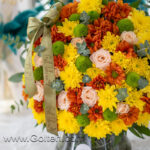 جار گل پاییزی